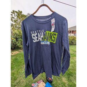 Seattle‎ Seahawks NFL Team Apparel Long Sleeve T-Shirt Mens